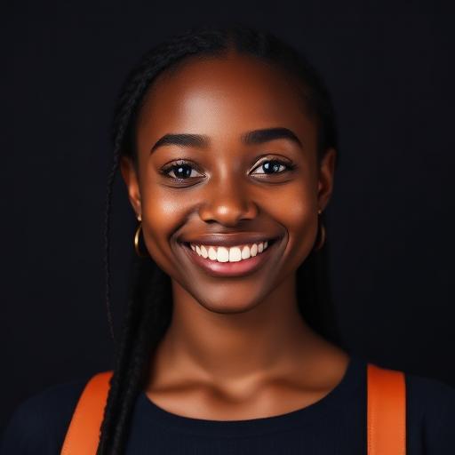 Portrait de Sarah, 19 ans